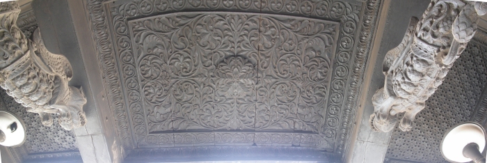 Ceiling over Entrance
